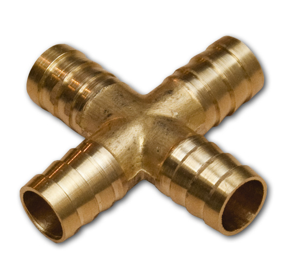 Czwórnik na wąż 12,5mm	MOSIĄDZ 1