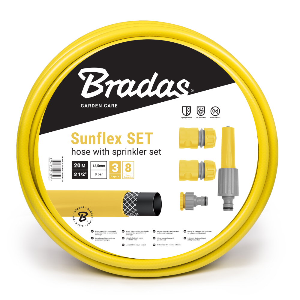 Komplet do zraszania SUNFLEX  1/2" - 20m 1