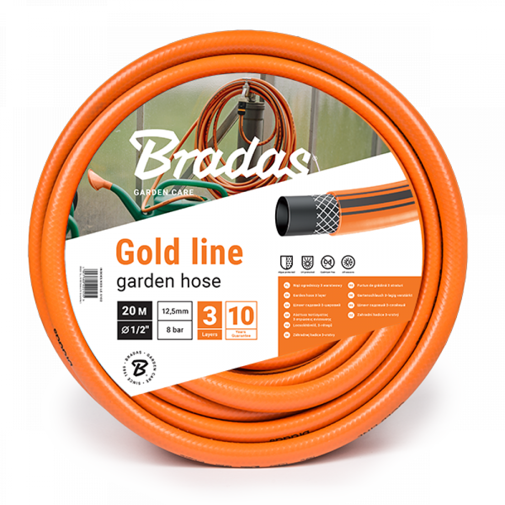 Wąż ogrodowy GOLD LINE  1/2" - 30m 1