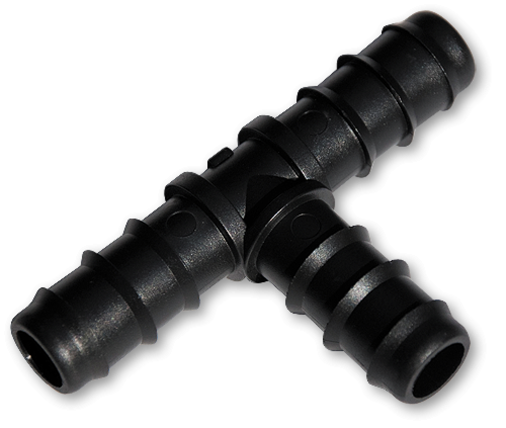 Trójnik, 3x wtyk na wąż 16mm 1