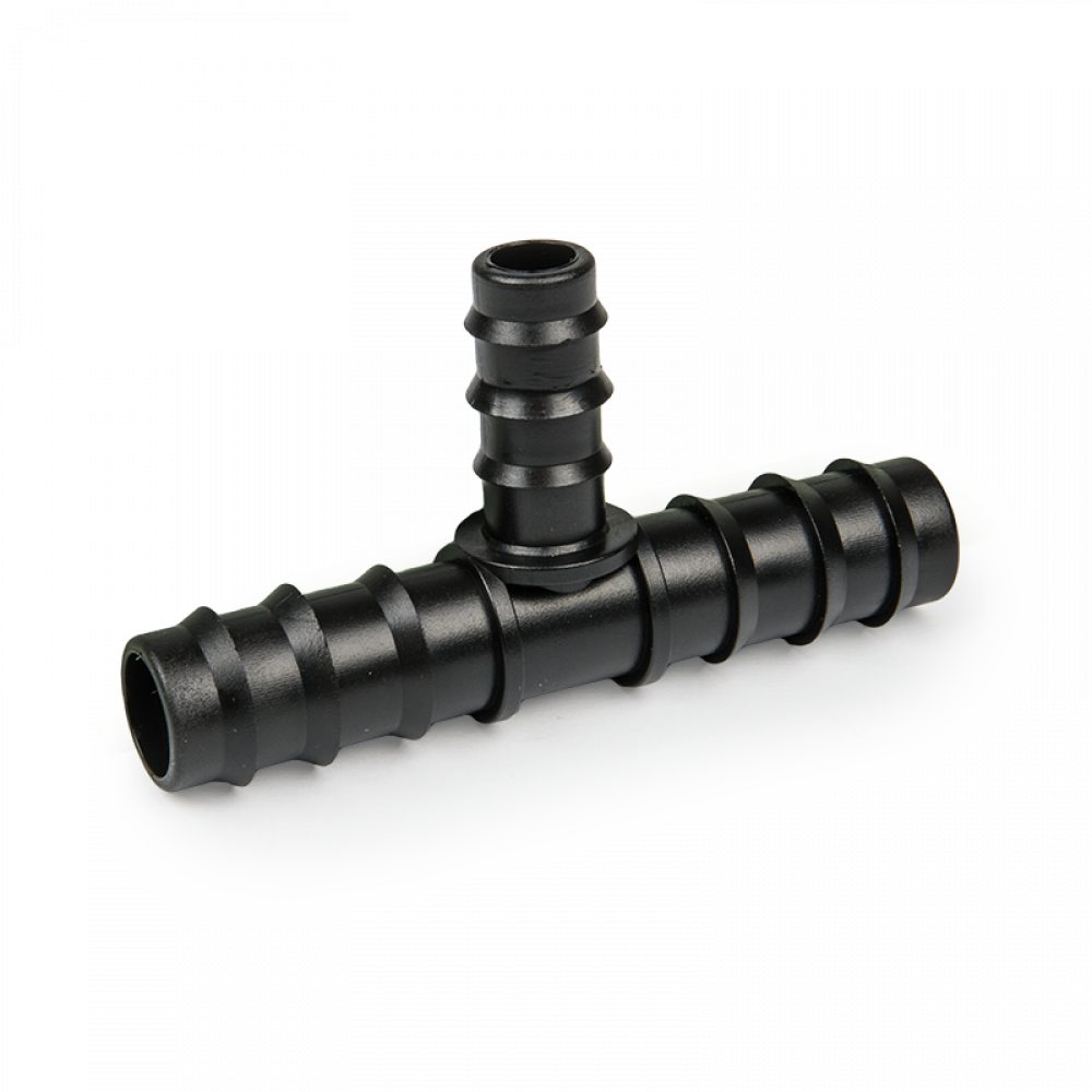 Trójnik, wtyk na wąż 16mm / 12mm / 16mm 1