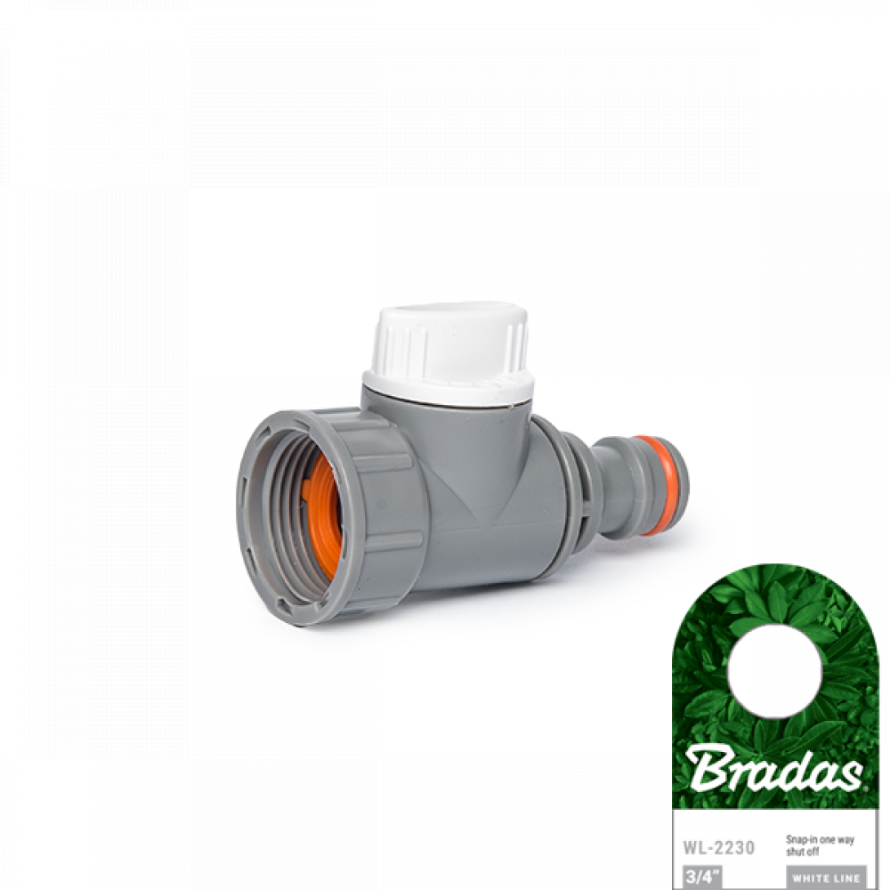 WHITE LINE Przyłącze z zaworem GW 3/4" 1