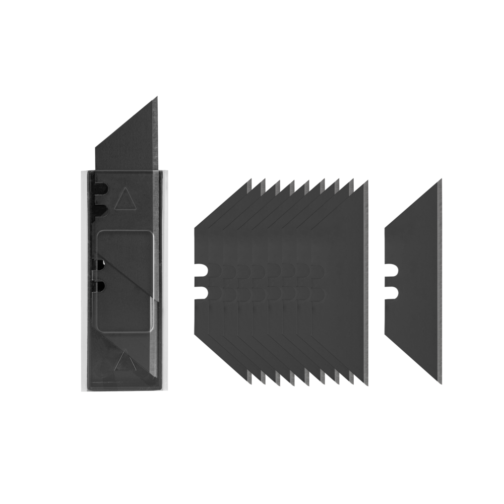  Wymienne ostrza trapezowe 19 mm BLACK 10 sztuk  1