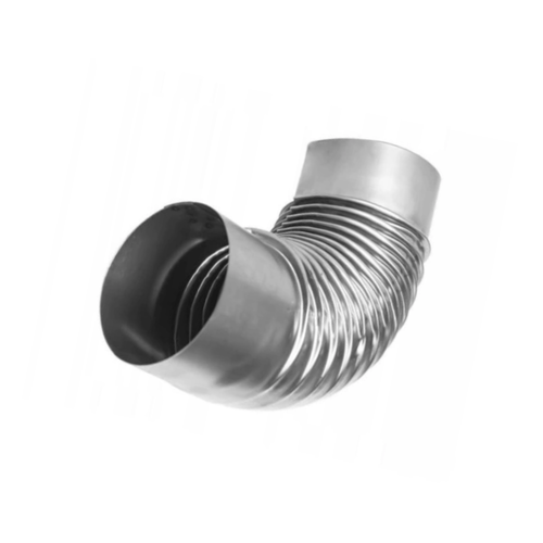 Kolano dymne piecowe 120 mm 1