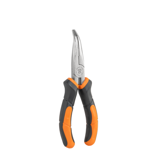 Szczypce wygięte MASTER GRIP 165 mm niklowane HOME & GARAGE  1