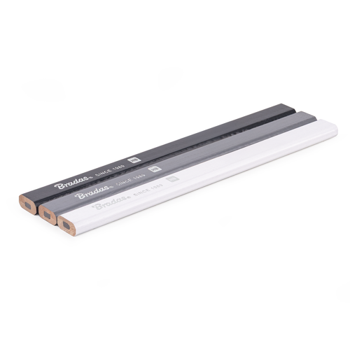 Ołówek budowlany HB 180mm OCTAGON 3 szt.  1