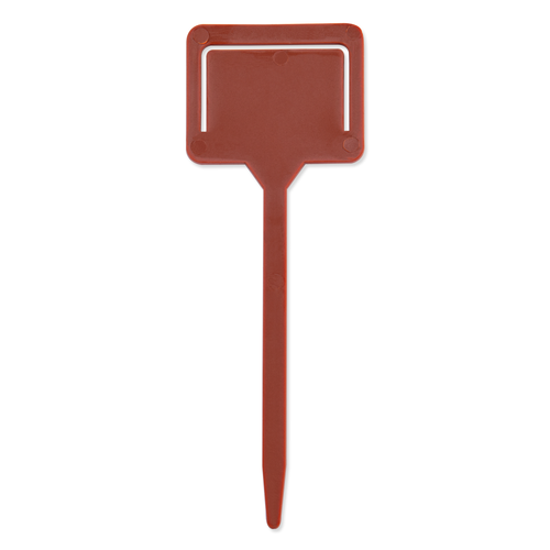 Tabliczka do roślin 18x6cm 10 sztuk BROWN  1