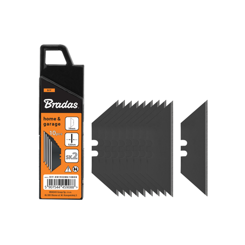 Wymienne ostrza trapezowe 19 mm BLACK box 10 sztuk  1