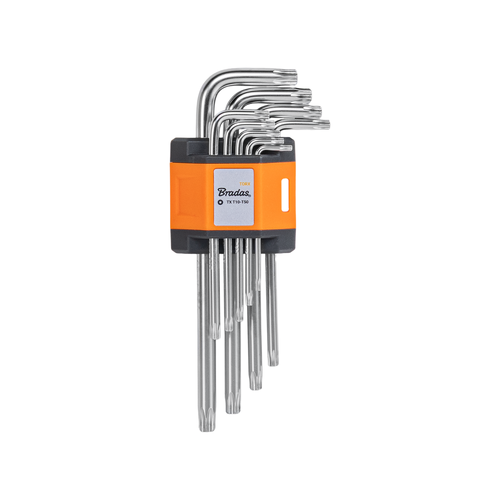 Zestaw kluczy TORX T10 - T50 9 szt. / Długie 1