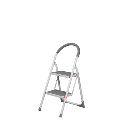Drabina składana 2-stopnie Wysokość ostatniego stopnia 47 cm 1