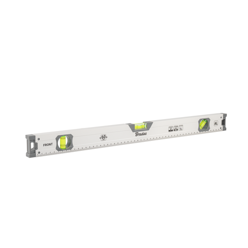 Poziomica aluminiowa Długość: 120 cm / biała  1