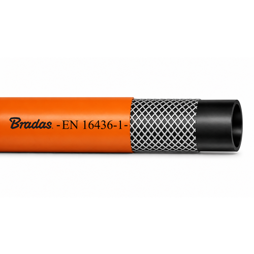 Wąż do gazu PROPAN-BUTAN 6,3 x 3,5mm - 25m Certyfikat: EN 16436-1 Class 2 DVGW 1