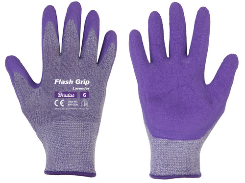 Rękawice ochronne FLASH GRIP LAVENDER, rozmiar 8 1