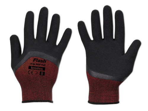 Rękawice ochronne FLASH GRIP RED FULL lateks, rozmiar 10 1