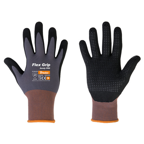 Rękawice ochronne FLEX GRIP SANDY PRO nitryl, rozmiar 8 1