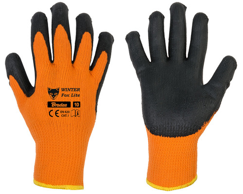 Rękawice ochronne WINTER FOX LITE lateks, rozmiar 11 1