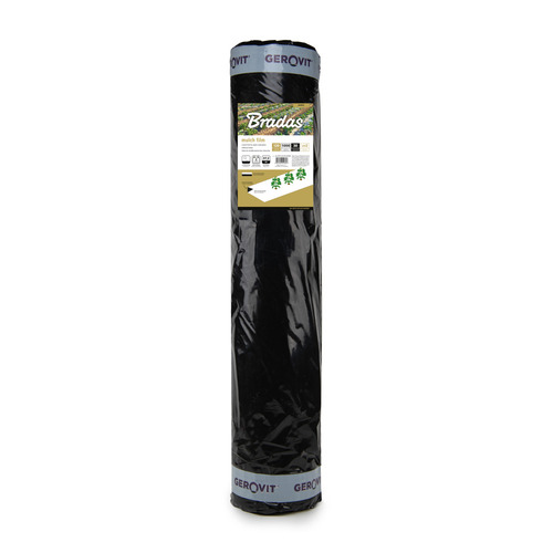 Folia ściółkująca bez otworów, 1,2m x 1000m, 30 mikronów czarno-biała 1