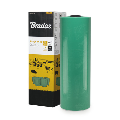 Folia do sianokiszonki SILAGE WRAP FOIL 0,75x1800m - ZIELONA 1