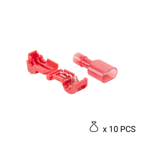 Łącznik do kabli o maksymalnej średnicy 2,7mm RED 10 sztuk 1