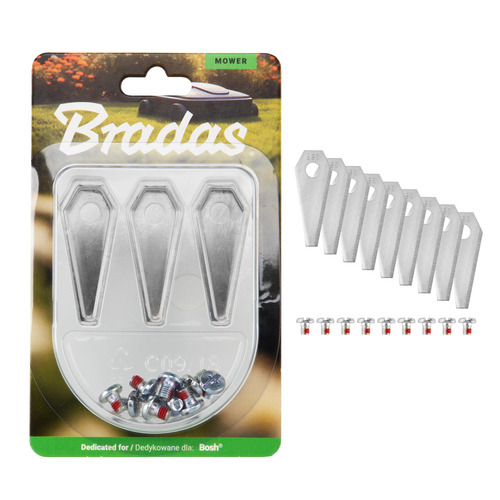 Noże do robotów koszących Bosch 9 sztuk NEUTRAL blister 1