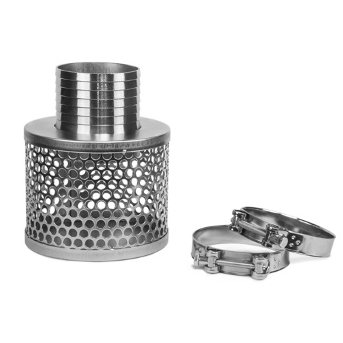 Kosz do węża ssącego 100 mm / 4"+ 2x GBS obejmy 1
