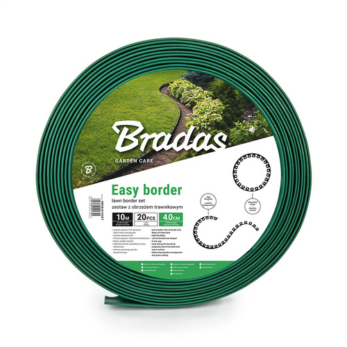 Obrzeże ogrodowe EASY BORDER SET 50mm - zielone 1