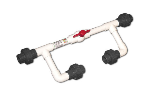 Zestaw przyłączeniowy do inżektora GZ 3/4" , z wyjściami GW 3/4" 1