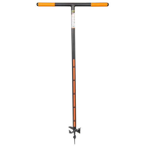 Świder z hartowaną głowicą ze stali borowej - średnica 10cm 1
