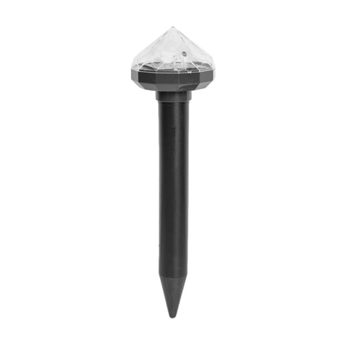 Solarny odstraszacz na krety i gryzonie- diament LED / ABS 1