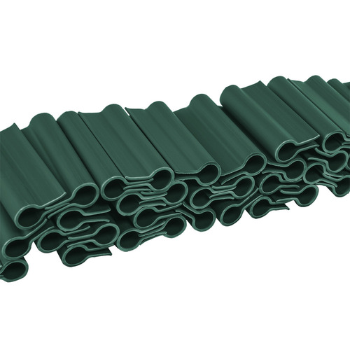 Klipsy do taśm ogrodzeniowych SOLID -  zielone 4,75cm / 40szt. 1