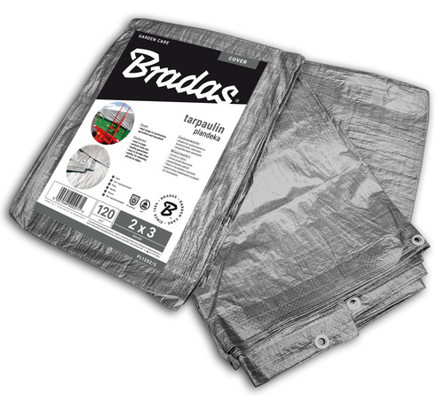 Plandeka wzmacniana SILVER 10 x 15m, 120g 1