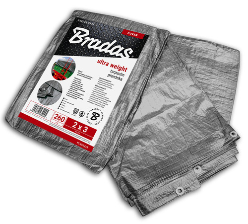 Plandeka wzmacniana ULTRA WEIGHT 4 x 5m 260g 1