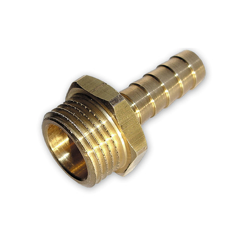 Nypel do węża 9mm, GZ 1/2" MOSIĄDZ 1