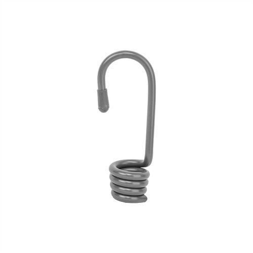 BUNGEE CORD HOOK hak stalowy, grey 1
