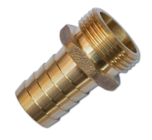 Nypel na wąż 32mm, GZ 1 1/4", na klucz  MOSIĄDZ 1