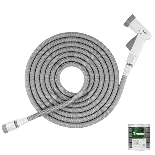 Komplet zraszający SECRET HOSE 10m-30m - szary 1