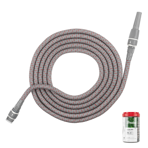 WHITE LINE Zestaw z wężem rozciągliwym SECRET DOTS 18m  1