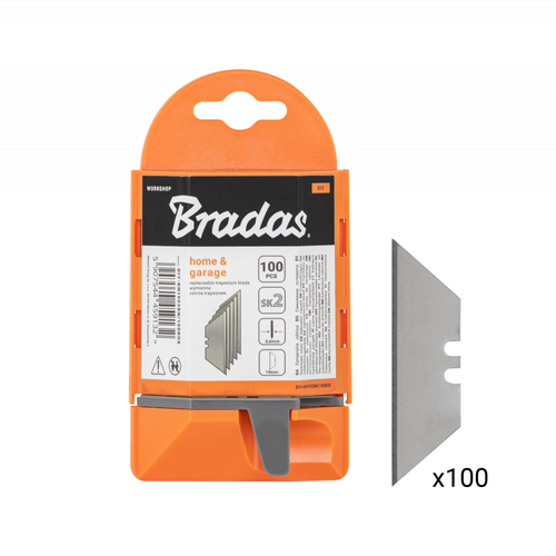 Magazynek na ostrza trapezowe 19 mm NEUTRAL z podajnikiem 100 sztuk 1